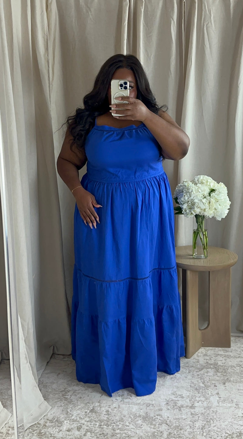 blue floral mini dress Let's Dance Mini Dress Blue Floral