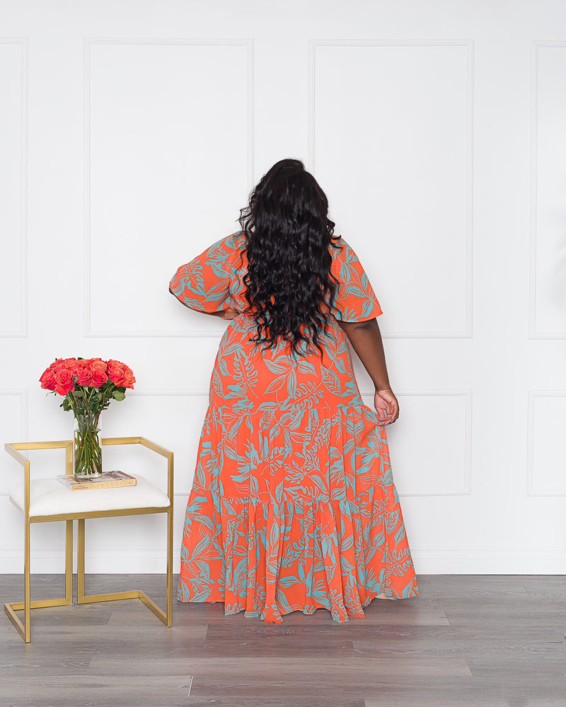 Botanical Maxi | Teal Mix