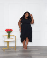 Brunch Date Midi Dress | Black