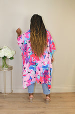 Floral Duster | Pink Mix