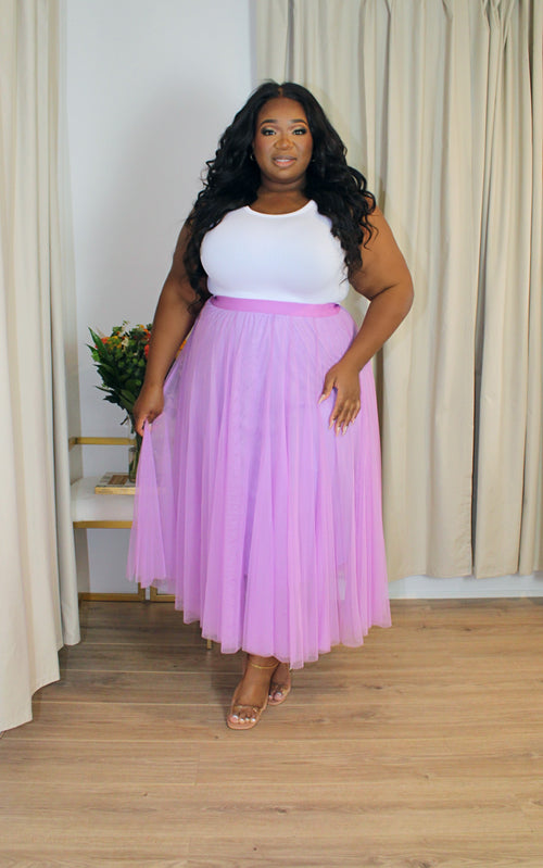 Tulle Skirt | Orchid