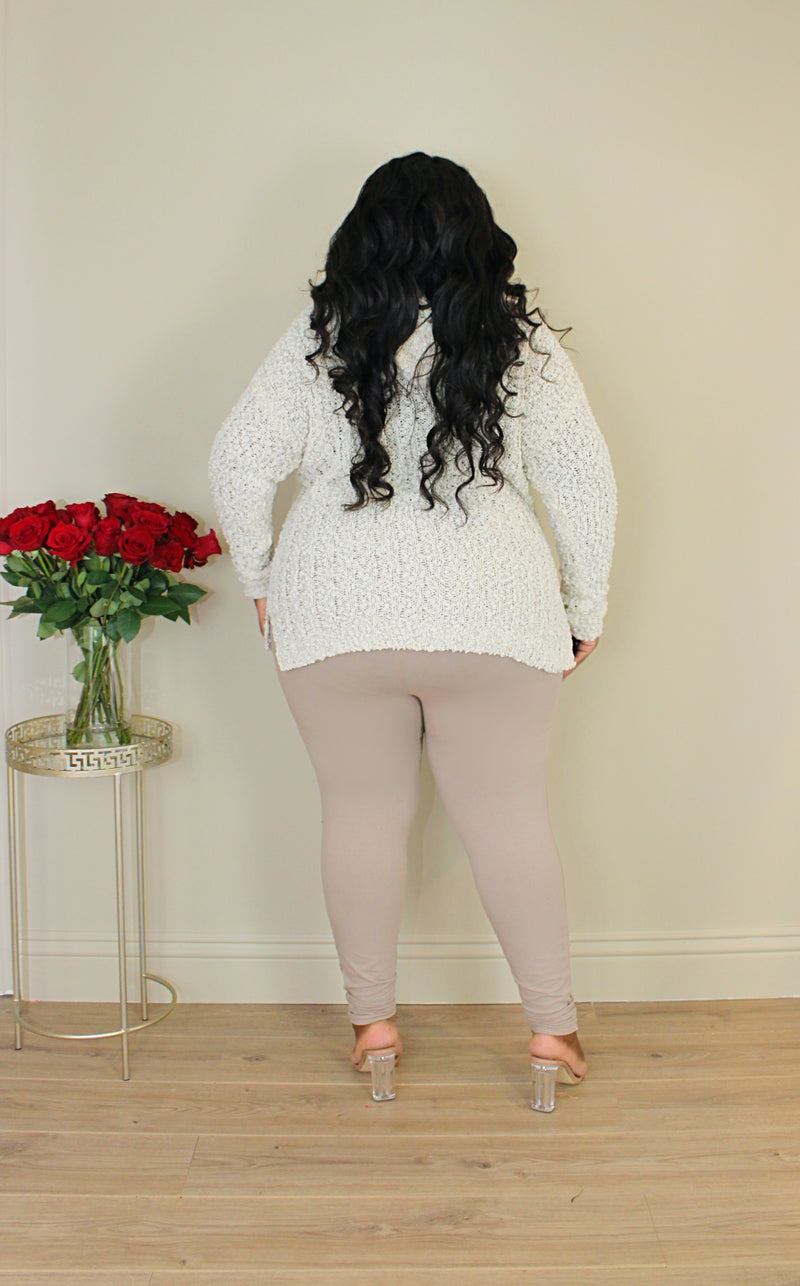 Super Soft Sweater Legging Set | Oatmeal