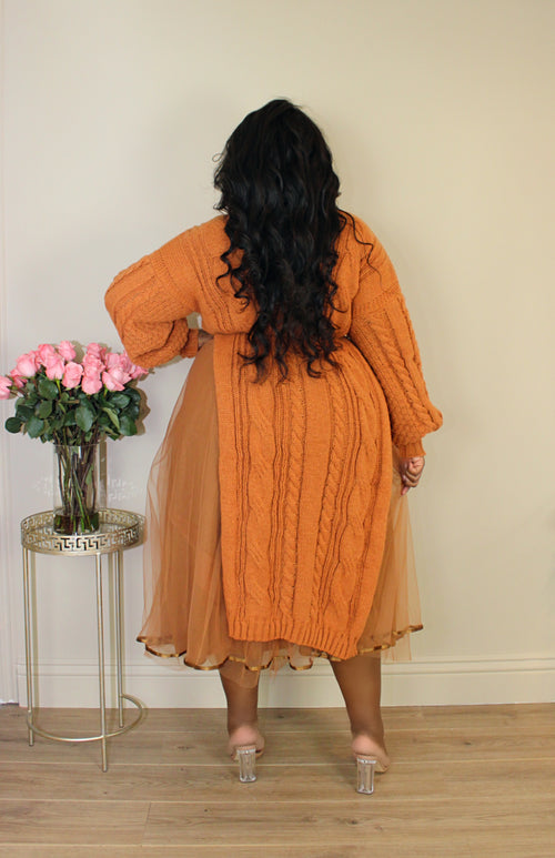 Dreamy Sweater Skirt Set | Amber