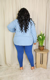 Color Block Shacket Legging Set | Carolina Mix