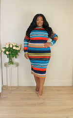 Striped Bodycon | Multi