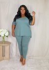 On the Go Legging Set | Soft Jade