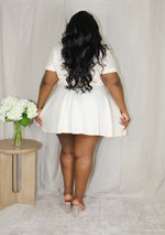 Hello Doll Mini Skirt Set | Cream