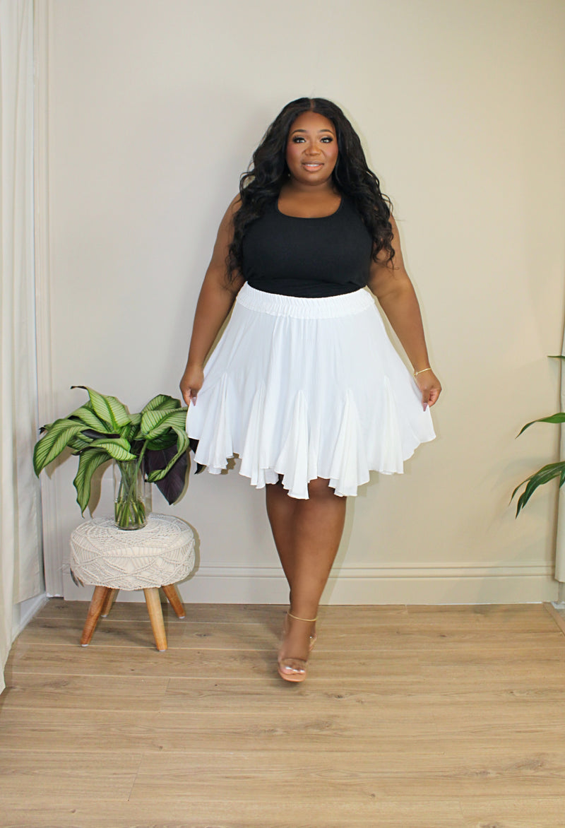 Day Dreaming Skirt Set | Black & White