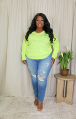 B A S I C S Sweater | Neon