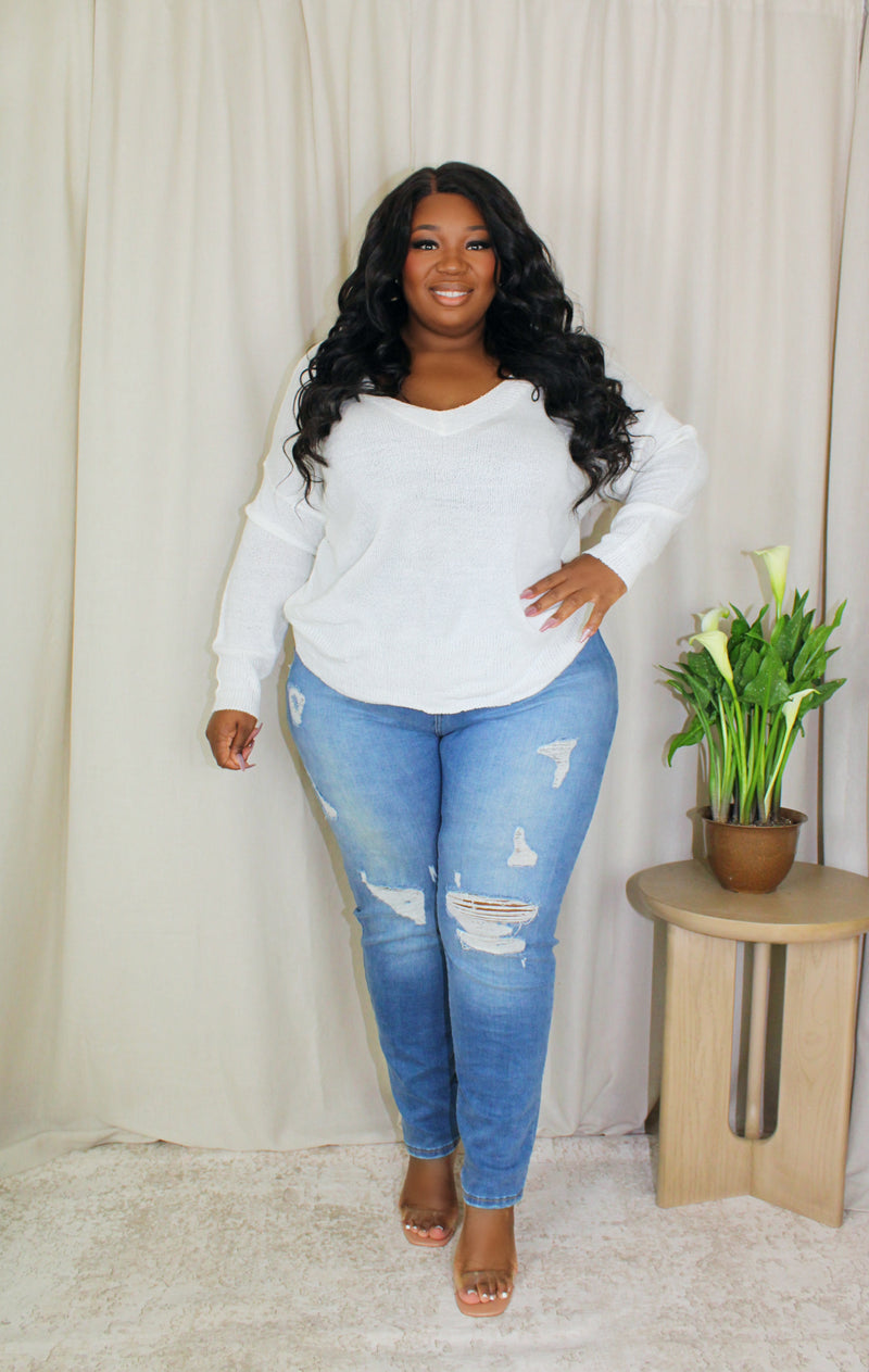 B A S I C S Sweater | Cream