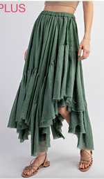 Midi Skirt | Forest *Final Sale*