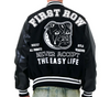 Bulldog Varsity Jacket | Black *Final Sale*