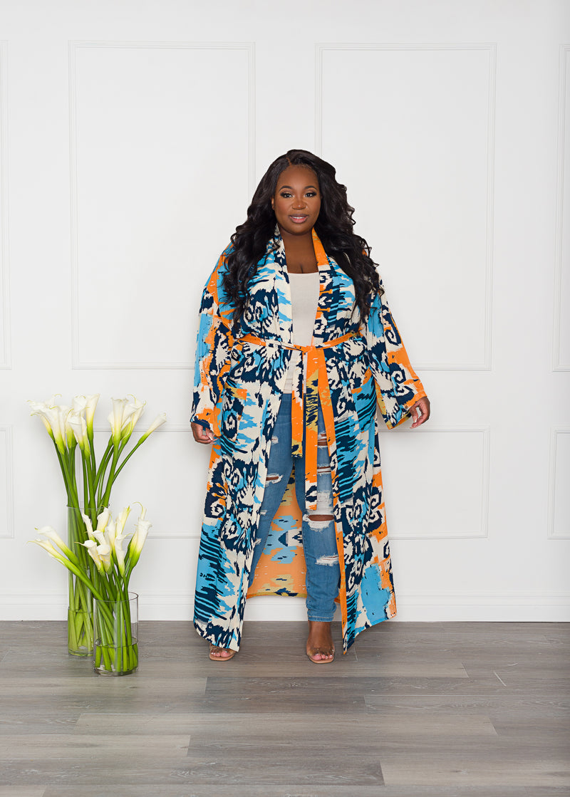 Luxe Duster | Sunset Sky