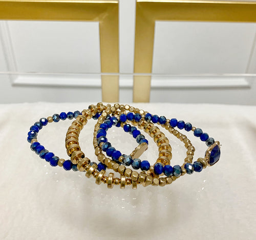 Stacked Bracelet Set | Royal