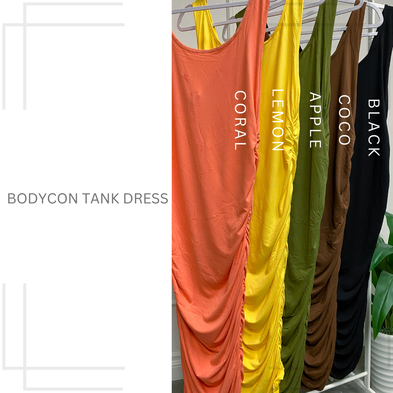 Bodycon Tank Dress | Apple
